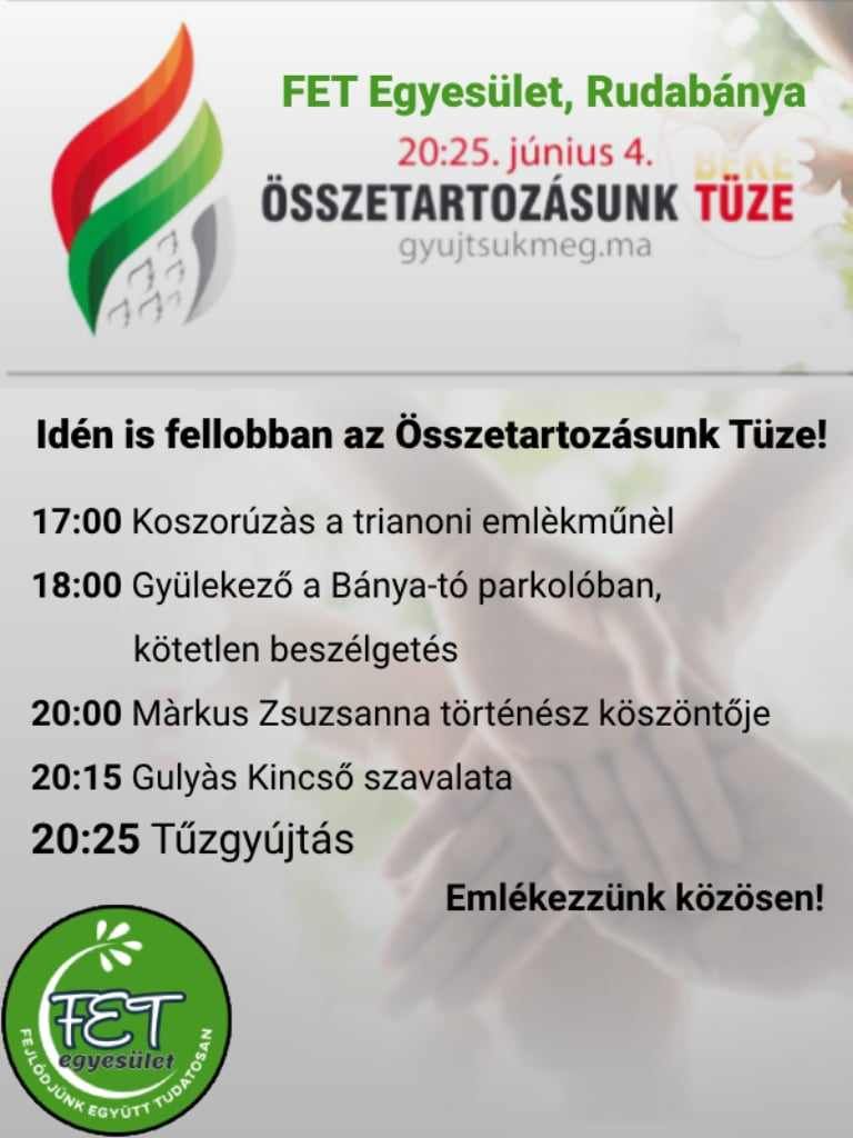 Összetartozásunk Tüze, 2025. június 4.
